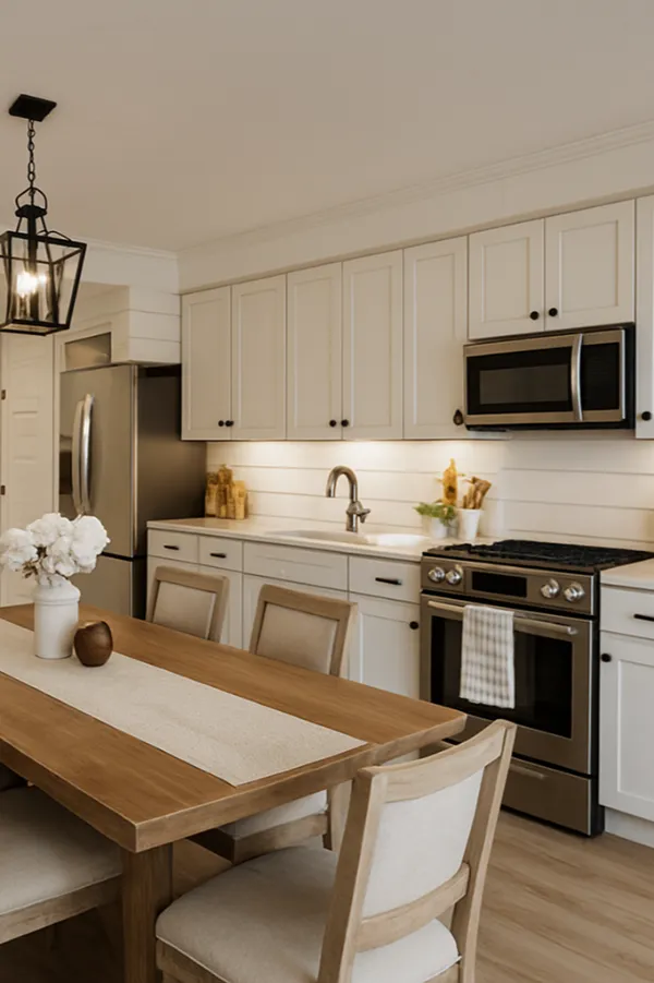 Modern Farmhouse styled kitchen