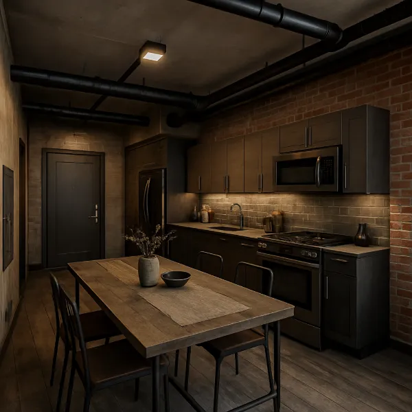 Industrial Interior Example