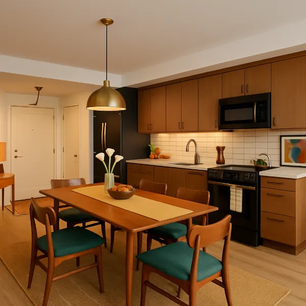 Mid-Century Modern Interior Example