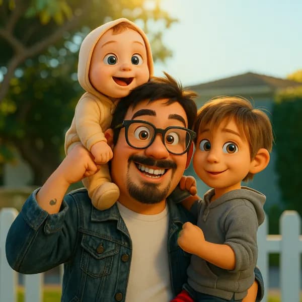 Pixar 3D Style Example
