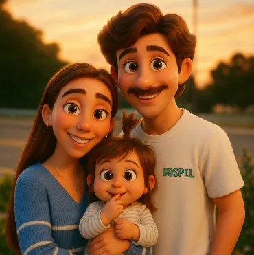 Pixar 3D Style Example
